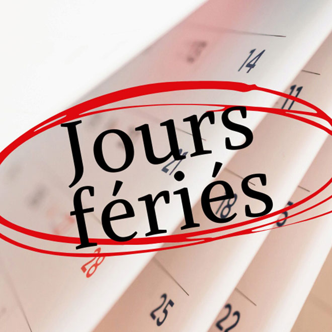 JOURS FÉRIÉS ET FÊTES À DATES MOBILES