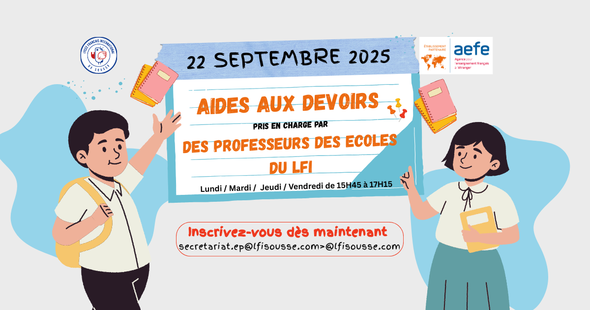 📚 AIDES AUX DEVOIRS 📚 