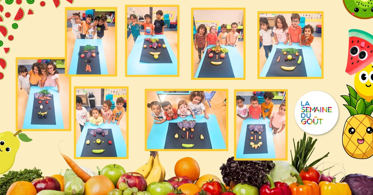 🍎🥕🍋 La Semaine du Goût 🎨 