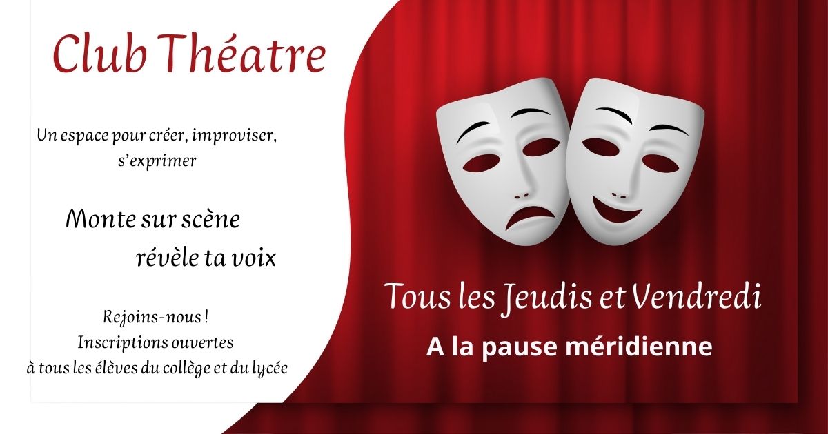 🎭 Club Théâtre du LFI 🎭 