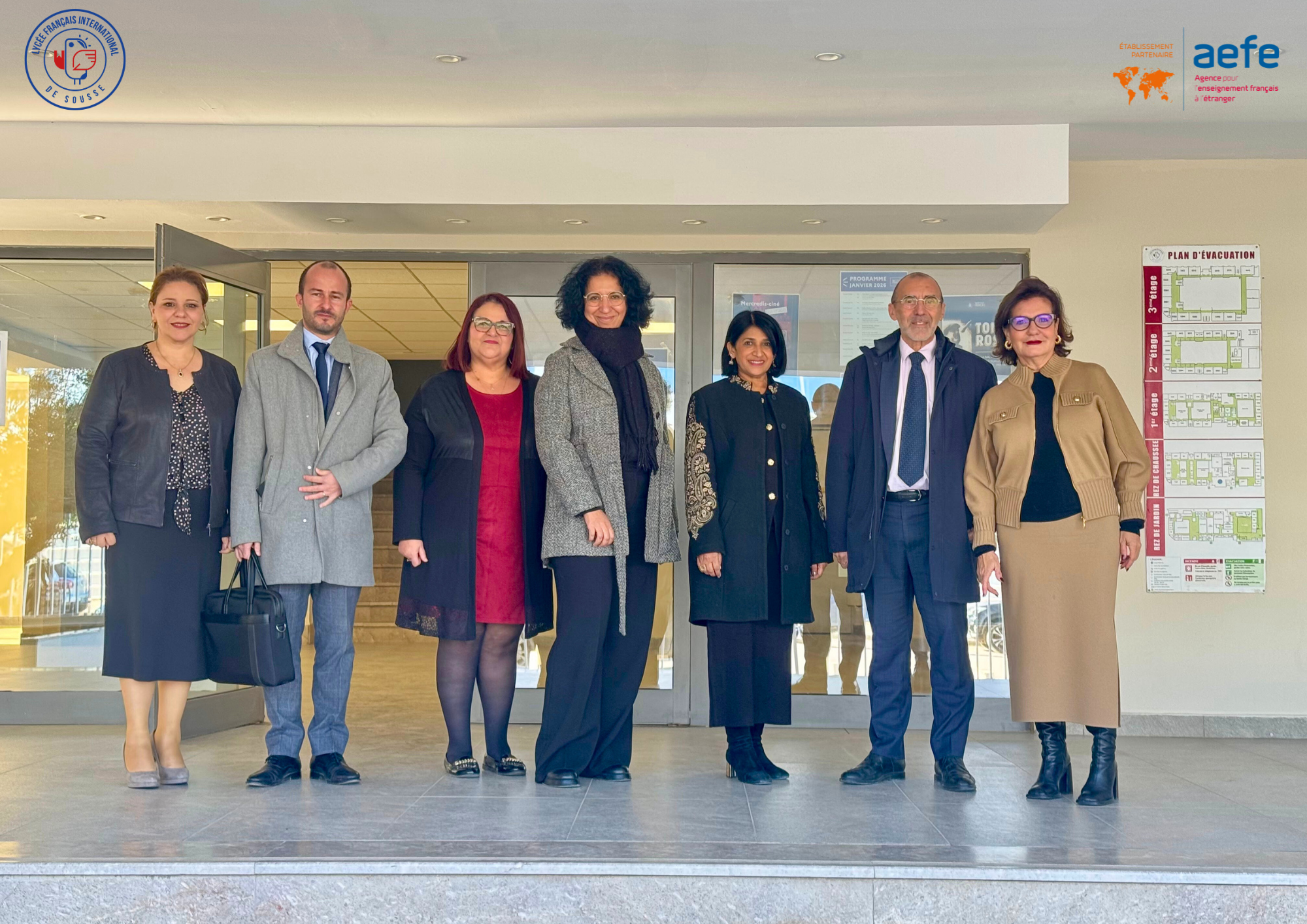 Visite du consul et du consul honoraire 